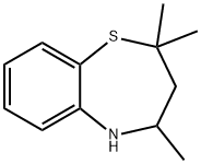 2,3,4,5-Tetrahydro-2,2,4-trimethyl-1,5-benzothiazepine Structure