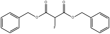 dibenzyl 2-fluoroMalonate Structure