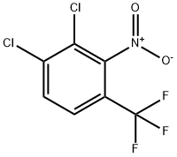 BENZENE, 1,2-DICHLORO-3-NITRO-4-(TRIFLUOROMETHYL)- Structure