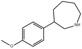 3-(4-Methoxyphenyl)azepane Structure