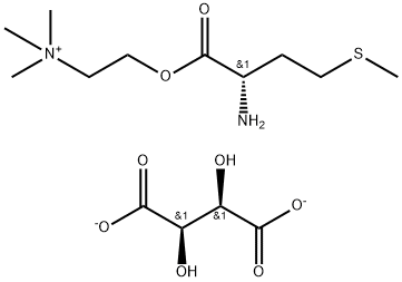 Choline methionine tartrate Structure