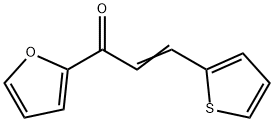 1-(2-furyl)-3-(2-thienyl)-2-propen-1-one 구조식 이미지