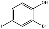 2-Bromo-4-iodophenol Structure