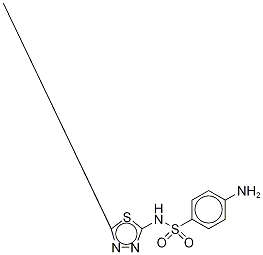 SulfaMethizole-13C6 Structure