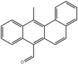 7-FORMYL-12-METHYLBENZ(A)ANTHRACENE Structure