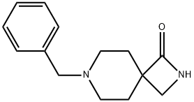 7-benzyl-2,7-diazaspiro[3.5]nonan-1-one 구조식 이미지