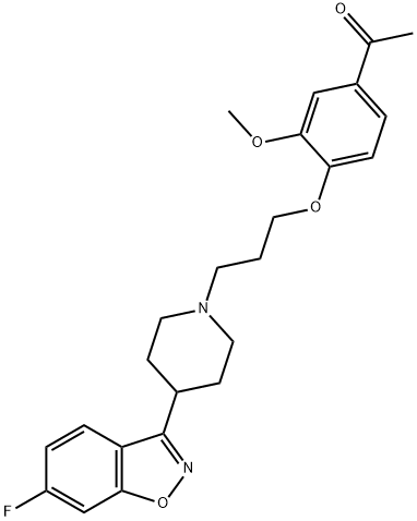 Илоперидон структурированное изображение