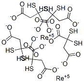 rhenium(V)dimercaptosuccinic acid Structure