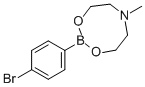 4-Bromobenzeneboronic кислота N-метилдиэтаноламин эфир структурированное изображение