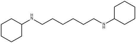 N,N'-dicyclohexylhexane-1,6-diamine  Structure