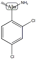 벤젠메탄아민,2,4-디클로로-α-메틸-,(S)- 구조식 이미지