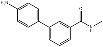 3-(4-아미노페닐)-N-메틸벤즈아미드 구조식 이미지