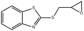 Benzothiazole, 2-[(oxiranylmethyl)thio]- (9CI) Structure