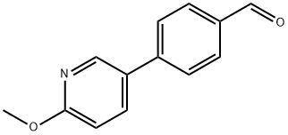 4-(5-Methoxypyridin-3-yl)benzaldehyde Structure