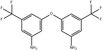 3,3'-OXYBIS[5-(TRIFLUOROMETHYL)BENZENAMINE] 구조식 이미지