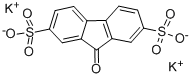 9-FLUORENONE-2,7-DISULFONIC ACID DIPOTASSIUM SALT Structure