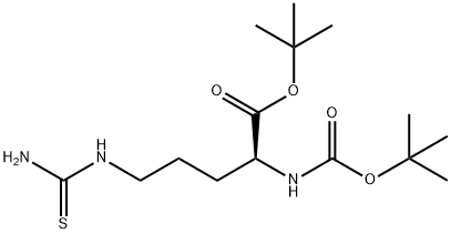 BOC-L-THIOCITRULLINE-OTBU 구조식 이미지