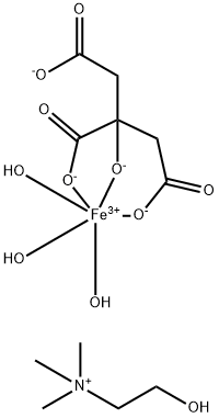 CHOLINE CITRATE Structure