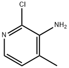 3-Amino-2-chloro-4-methylpyridine 구조식 이미지