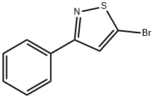 5-브로모-3-페닐이소티아졸 구조식 이미지