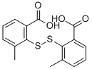 2,2'-Dithiobis(3-methylbenzoic acid) Structure