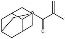 2-ADAMANTYL METHACRYLATE Structure