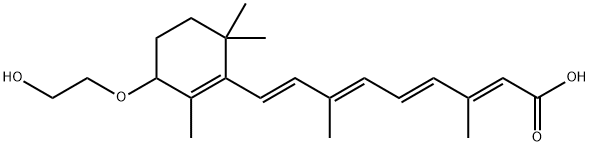 4-(2-hydroxyethoxy)retinoic acid Structure