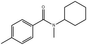 N-Cyclohexyl-N-Methyl-4-MethylbenzaMide, 97% Structure