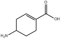 4-Amino-1-cyclohexene-1-carboxylic acid Structure