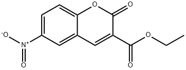 Ethyl 6-(hydroxy(oxido)amino)-2-oxo-2H-chromene-3-carboxylate Structure