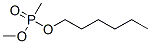 Hexyl methyl methylphosphonate Structure