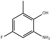 Phenol, 2-amino-4-fluoro-6-methyl- (9CI) Structure