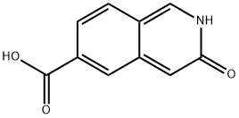 3-hydroxyisoquinoline-6-carboxylic acid Structure