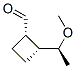 시클로부탄카르복스알데히드,2-(1-메톡시에틸)-,[1S-[1alpha,2alpha(R*)]]-(9CI) 구조식 이미지