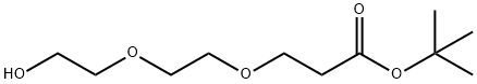 Hydroxy-PEG3-t-butylester 구조식 이미지