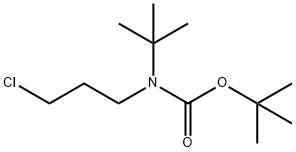 N-Boc-N-(3-Chloropropyl)tert-butylamine Structure