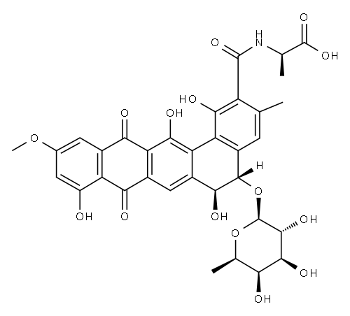 Dexylosylbenanomicin A Structure