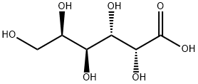 (2R,3S,4S,5R)-2,3,4,5,6-pentahydroxyhexanoic acid 구조식 이미지