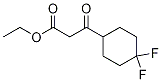 ethyl 3-(4,4-difluoro-cyclohexyl)-3-oxo-propanoate Structure