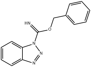 benzyl 1H-benzo[d][1,2,3]triazol-1-carbiMidate Structure