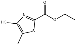 2-Thiazolecarboxylic acid, 4-hydroxy-5-methyl-, ethyl ester Structure