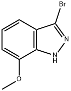 1H-INDAZOLE,3-BROMO-7-METHOXY- Structure