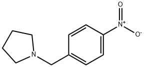 1-[(4-Nitrophenyl)Methyl]pyrrolidine Structure