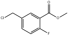 Methyl 5-(chloromethyl)-2-fluorobenzoate Structure