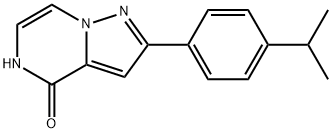 2-(4-Isopropylphenyl)pyrazolo[1,5-a]pyrazin-4(5H)-one Structure