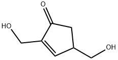 2-사이클로펜텐-1-온,2,4-비스(하이드록시메틸)-(9CI) 구조식 이미지