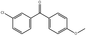 (3-CHLORO-PHENYL)-(4-METHOXY-PHENYL)-METHANONE Structure