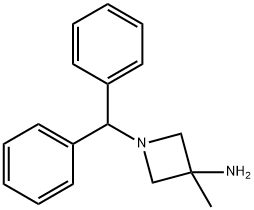1-(DIPHENYLMETHYL)-3-METHYL-3-AZETIDINAMINE Structure
