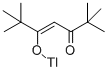 (2,2,6,6-TETRAMETHYL-3,5-HEPTANEDIONATO)THALLIUM(I) 구조식 이미지