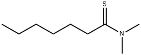 Heptanethioamide,  N,N-dimethyl- 구조식 이미지